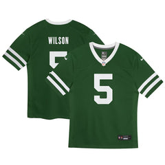 New York Jets Nike Garrett Wilson  Preschool Game Jersey