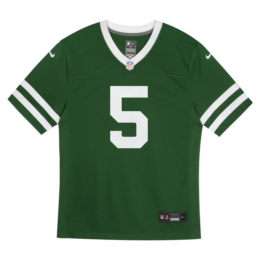 New York Jets Nike Garrett Wilson  Preschool Game Jersey
