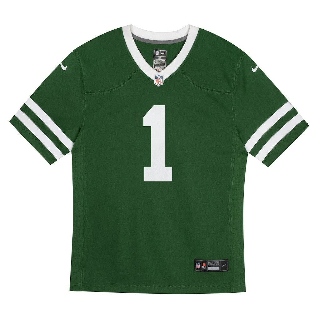 New York Jets Nike Ahmad Sauce Gardner  Preschool Game Jersey