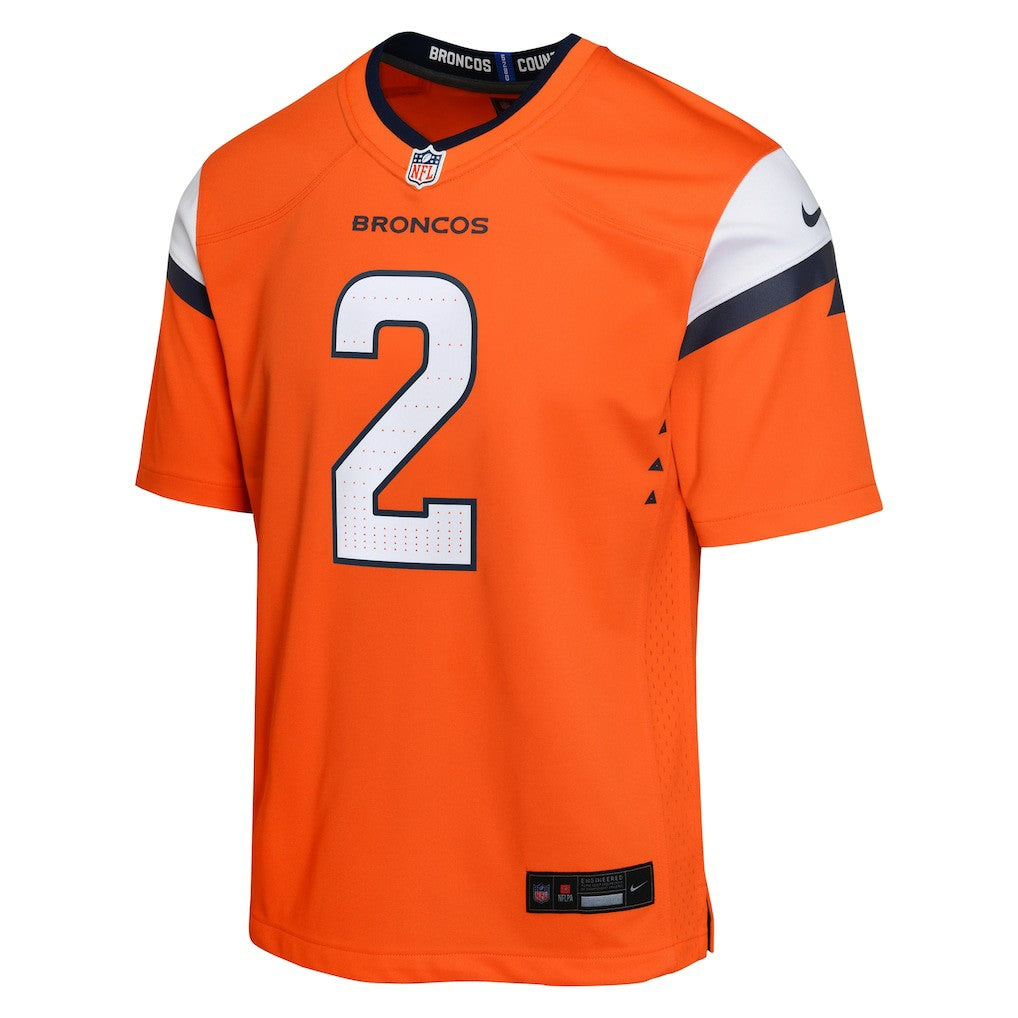 Denver Broncos Nike Patrick Surtain II  Youth Game Jersey