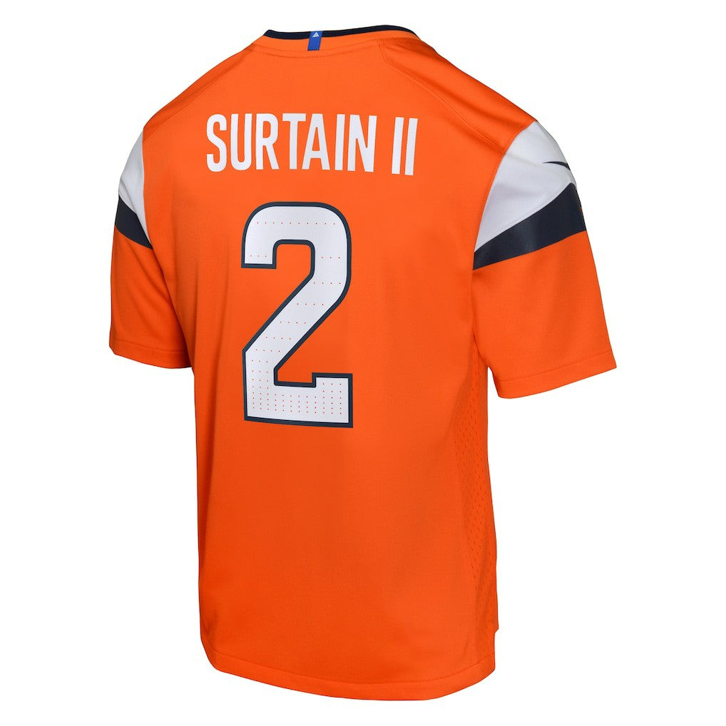 Denver Broncos Nike Patrick Surtain II  Youth Game Jersey