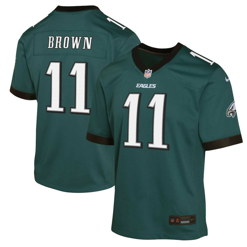 Philadelphia Eagles Nike A.J. Brown  Youth Game Jersey
