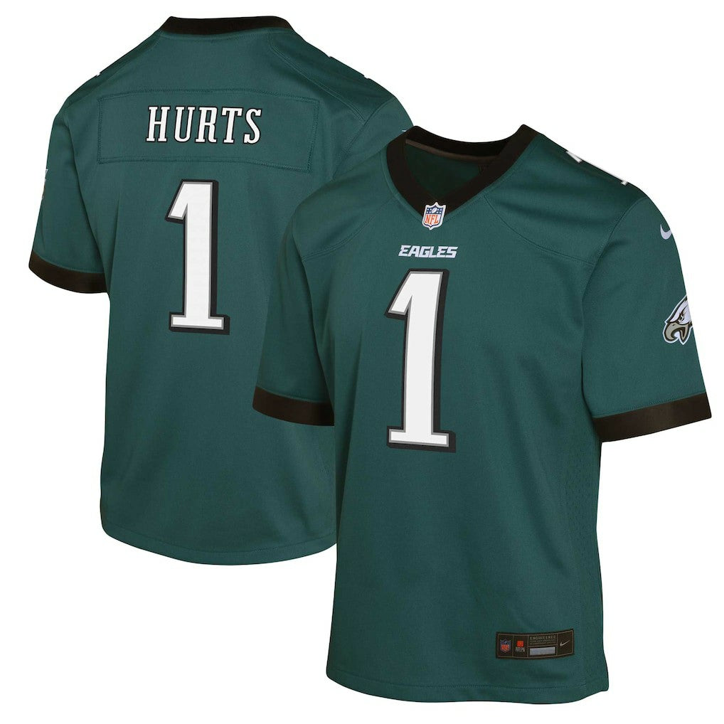Philadelphia Eagles Nike Jalen Hurts  Youth Game Jersey