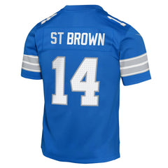Detroit Lions Nike Amon-Ra St. Brown  Youth Game Jersey
