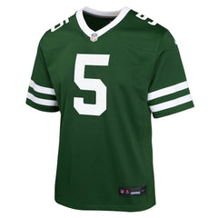 New York Jets Nike Garrett Wilson  Youth Game Jersey