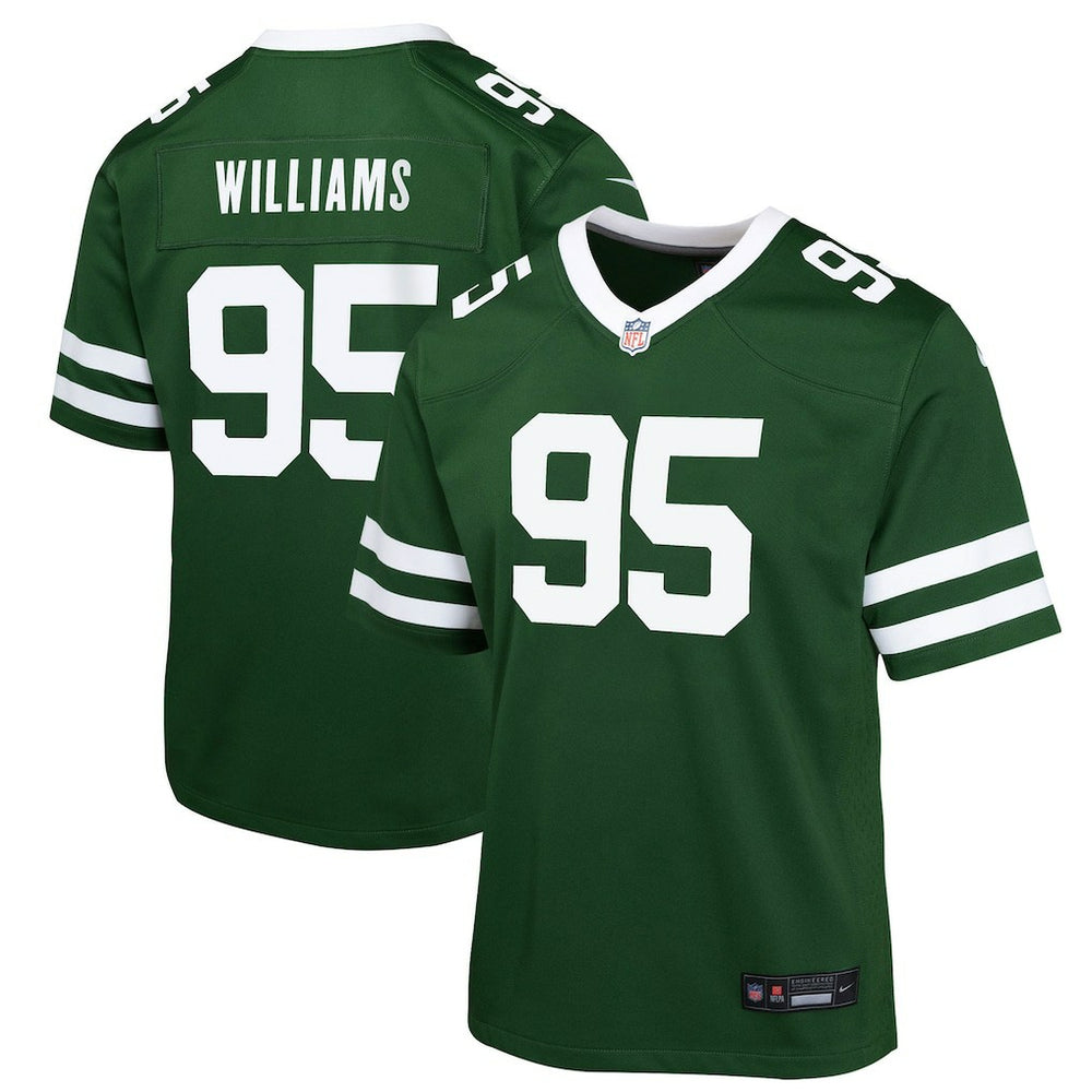 New York Jets Nike Quinnen Williams  Youth Game Jersey