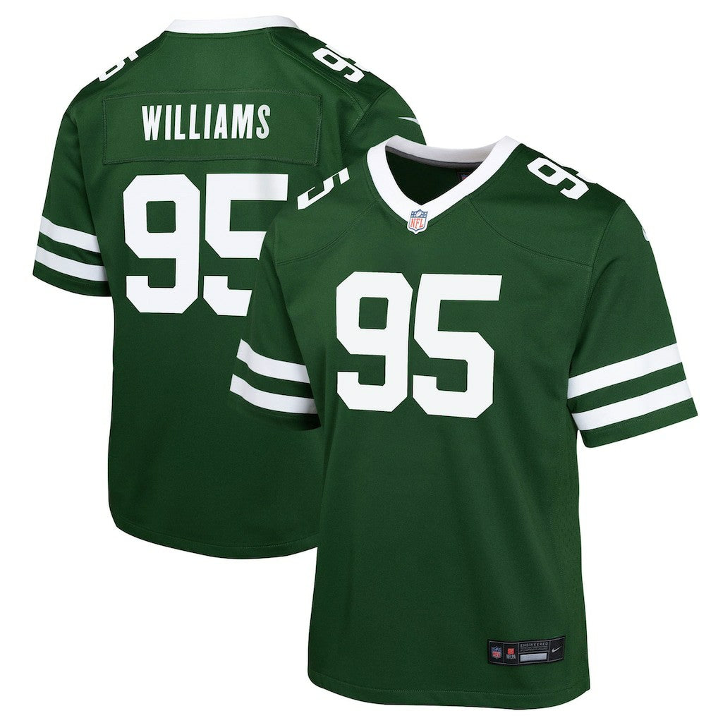 New York Jets Nike Quinnen Williams  Youth Game Jersey