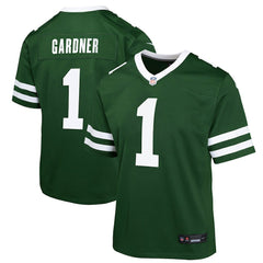 New York Jets Nike Ahmad Sauce Gardner  Youth Game Jersey