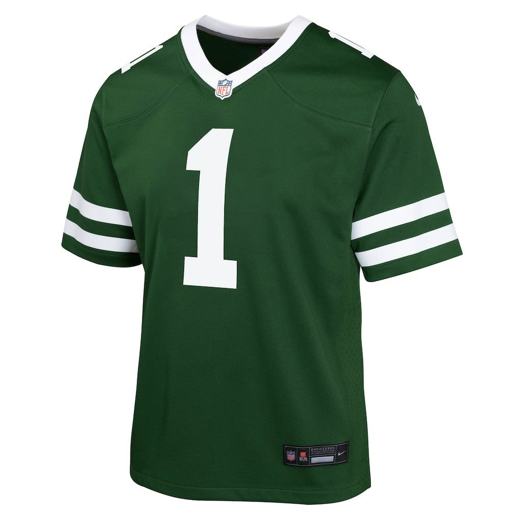 New York Jets Nike Ahmad Sauce Gardner  Youth Game Jersey