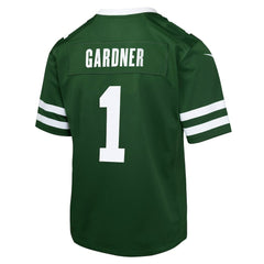 New York Jets Nike Ahmad Sauce Gardner  Youth Game Jersey