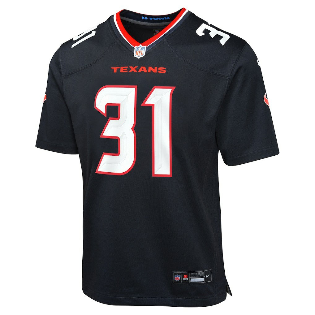 Houston Texans Nike Dameon Pierce  Youth Game Jersey