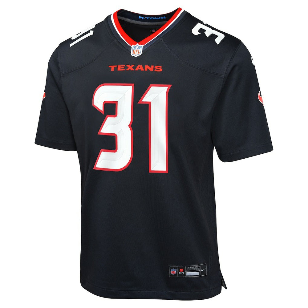 Houston Texans Nike Dameon Pierce  Youth Game Jersey