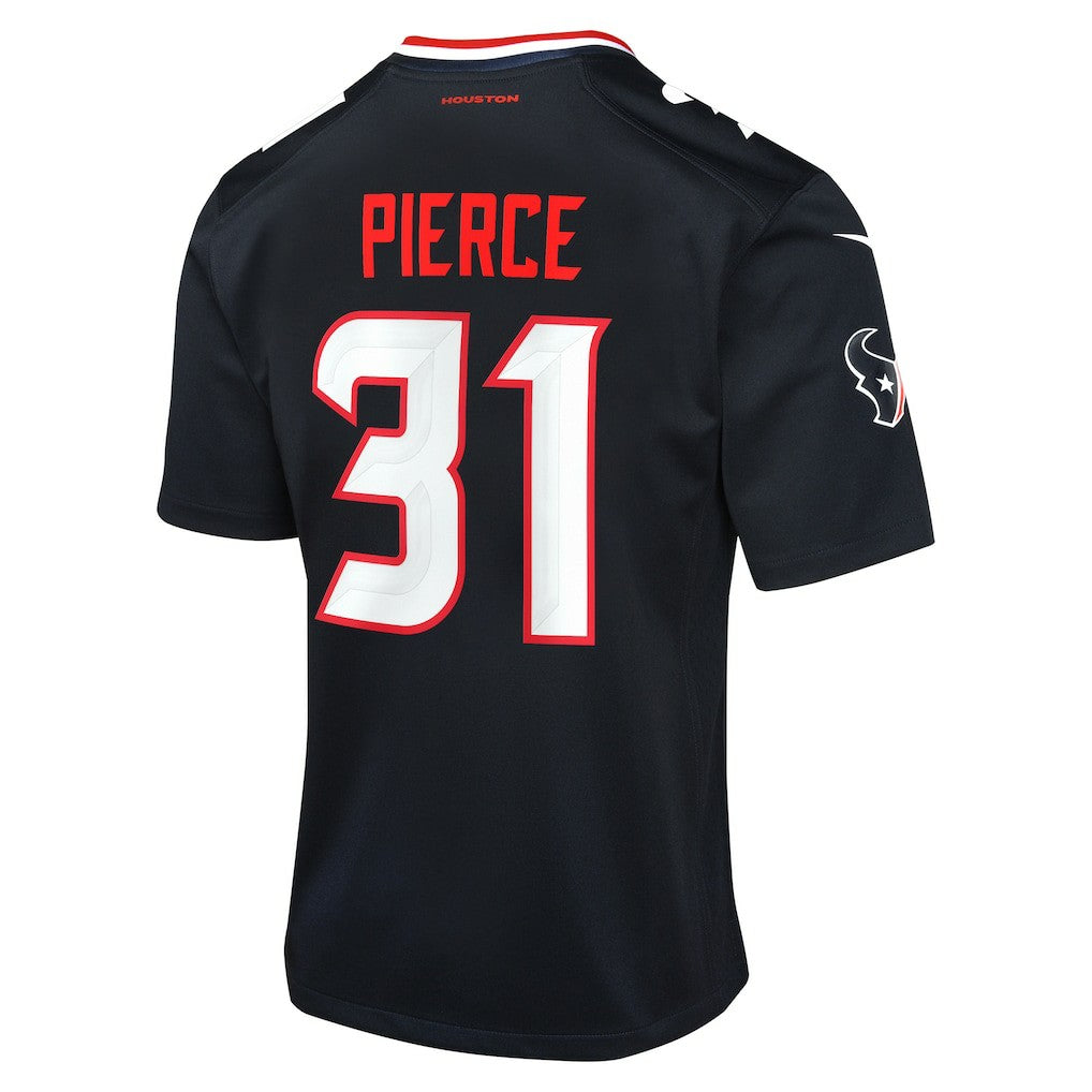 Houston Texans Nike Dameon Pierce  Youth Game Jersey