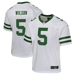 New York Jets Nike Garrett Wilson  Youth Game Jersey