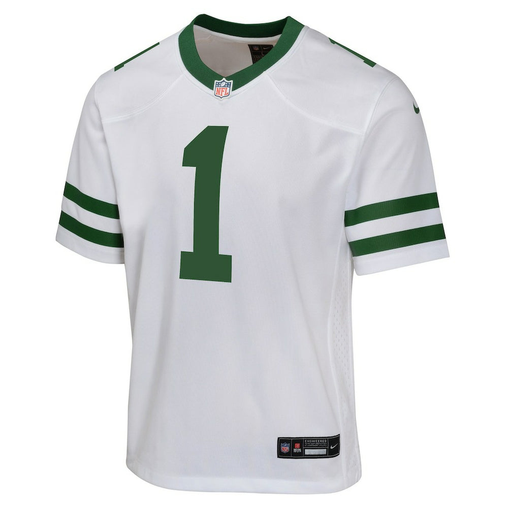 New York Jets Nike Ahmad Sauce Gardner  Youth Game Jersey