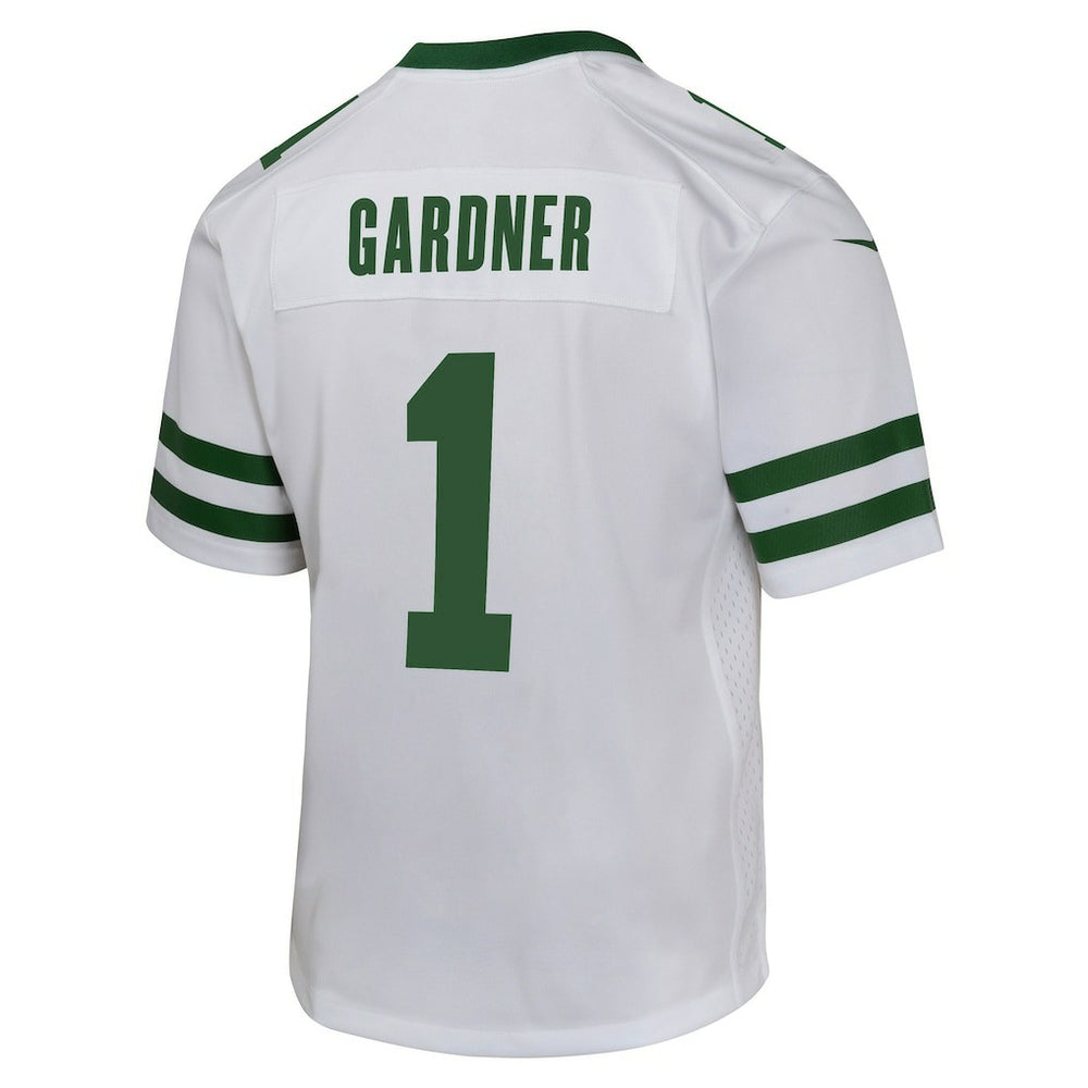 New York Jets Nike Ahmad Sauce Gardner  Youth Game Jersey