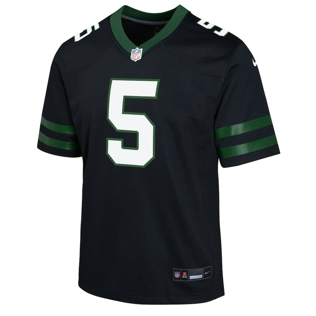 New York Jets Nike Garrett Wilson  Youth Game Jersey