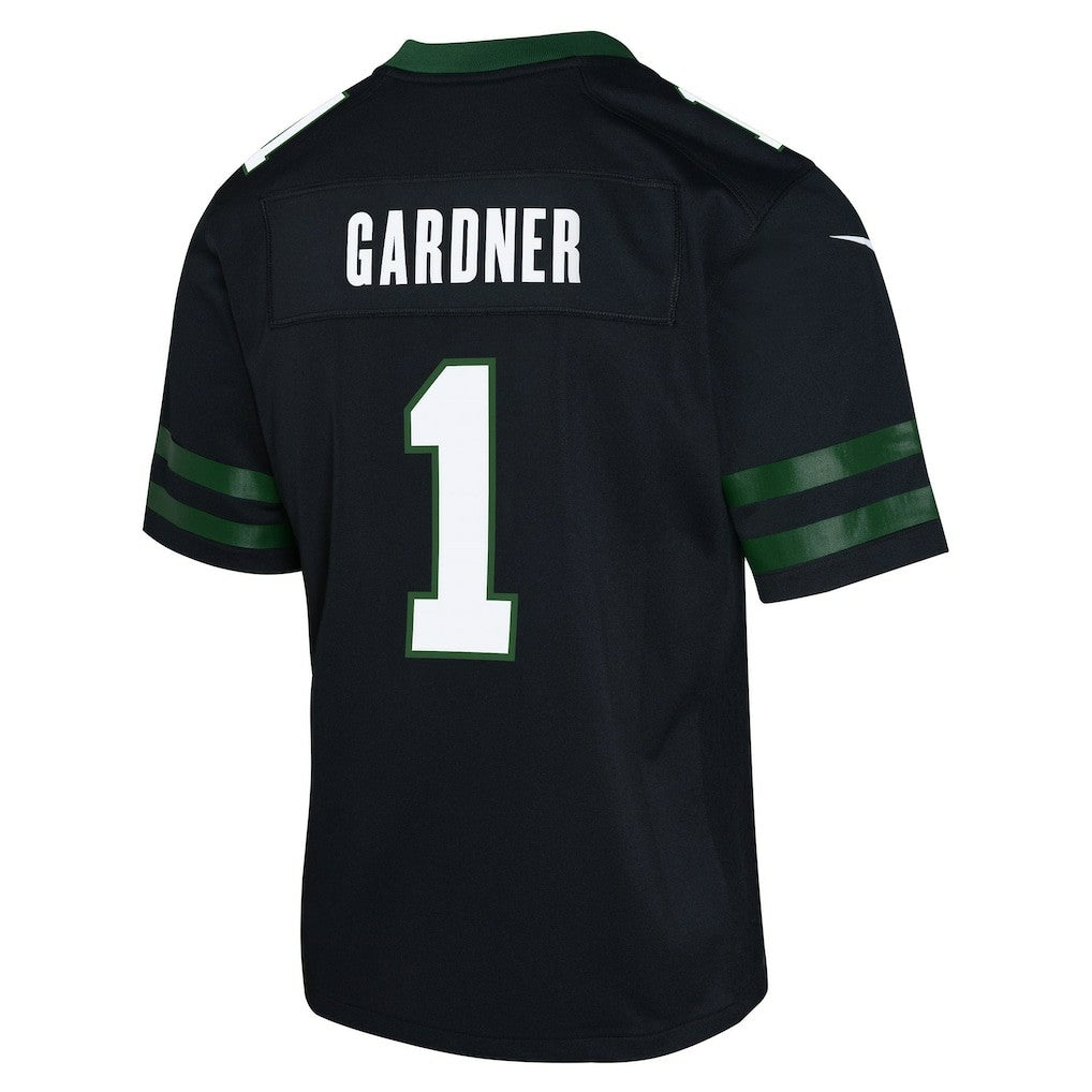 New York Jets Nike Ahmad Sauce Gardner  Youth Game Jersey