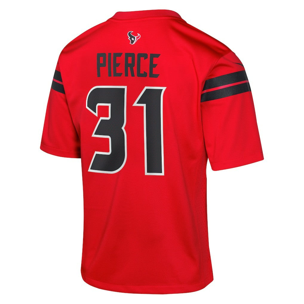Houston Texans Nike Dameon Pierce  Youth Game Jersey