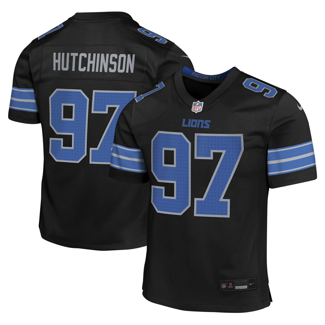 Detroit Lions Nike Aidan Hutchinson  Youth Game Jersey