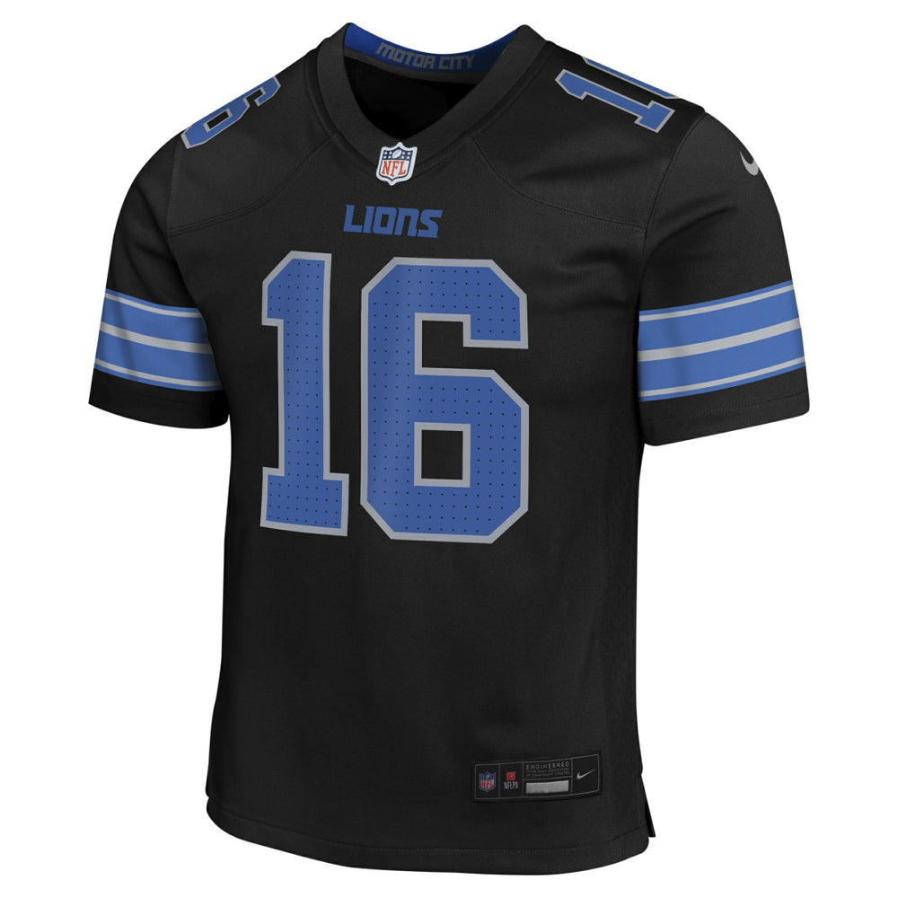 Detroit Lions Nike Jared Goff  Youth Game Jersey