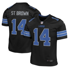 Detroit Lions Nike Amon-Ra St. Brown  Youth Game Jersey