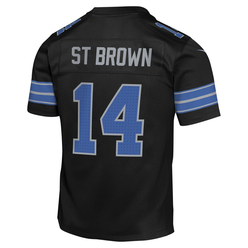 Detroit Lions Nike Amon-Ra St. Brown  Youth Game Jersey