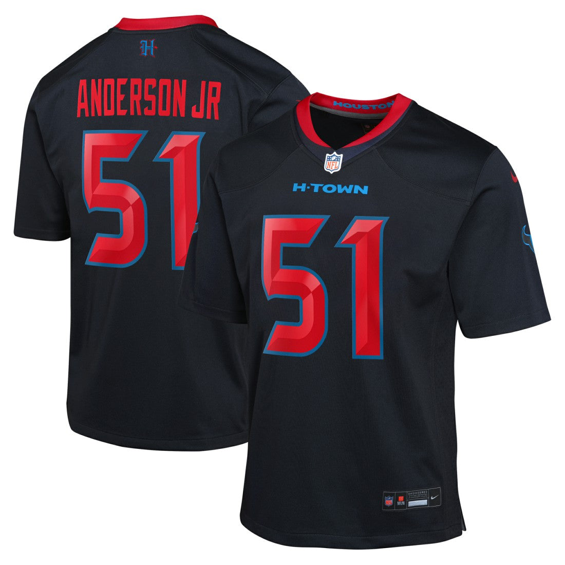 Houston Texans Nike Will Anderson Jr.  Youth Game Jersey