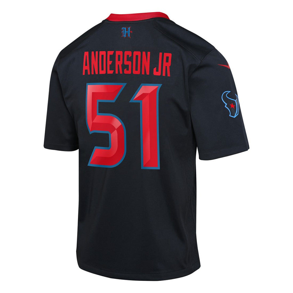 Houston Texans Nike Will Anderson Jr.  Youth Game Jersey