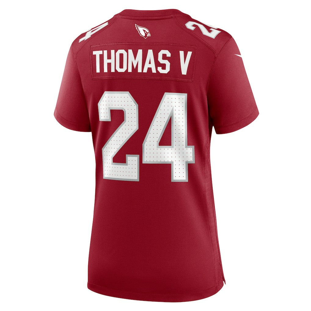 Arizona Cardinals Nike Starling Thomas V  Women's Team Game Jersey
