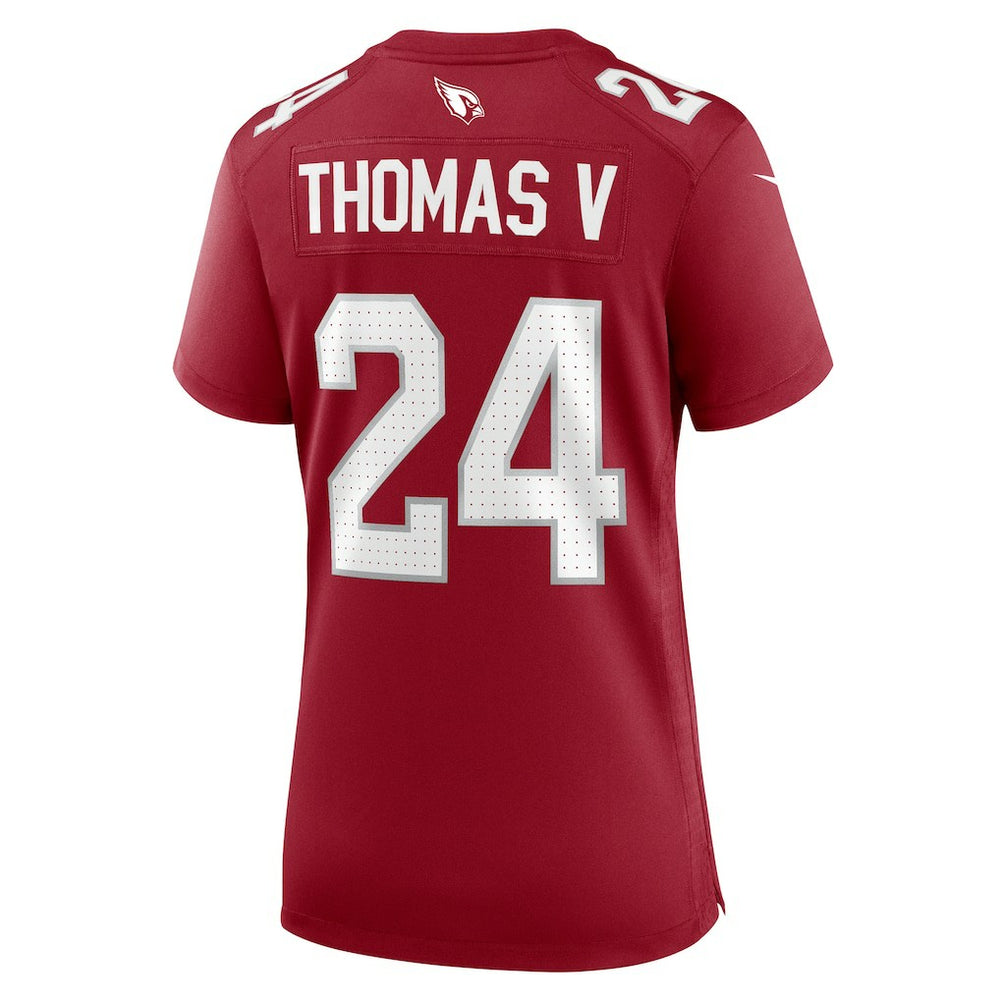 Arizona Cardinals Nike Starling Thomas V  Women's Team Game Jersey