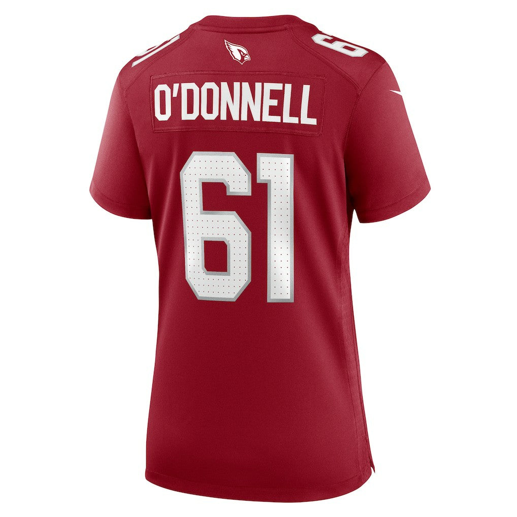 Arizona Cardinals Nike Carter O'Donnell  Women's Team Game Jersey