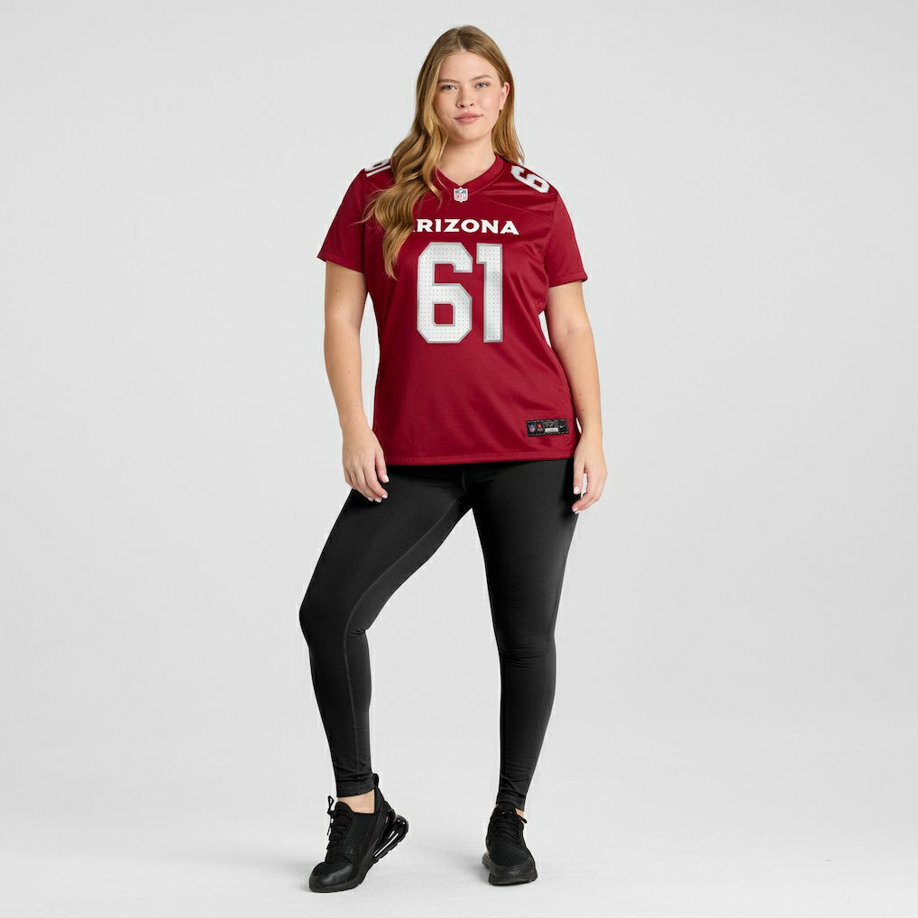 Arizona Cardinals Nike Carter O'Donnell  Women's Team Game Jersey