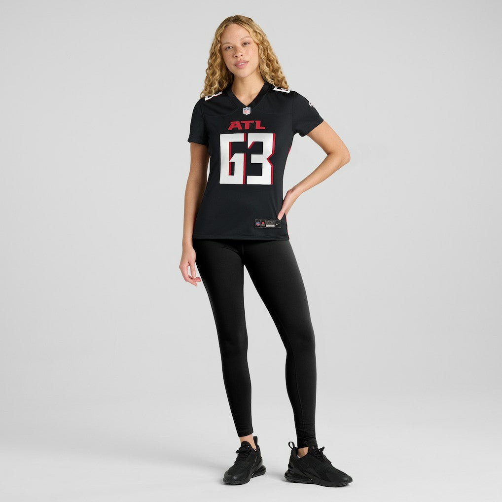 Atlanta Falcons Nike Chris Lindstrom  Women's Team Game Jersey