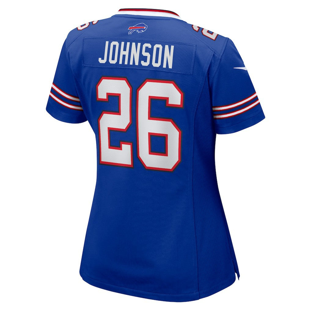 Buffalo Bills Nike Ty Johnson  Women's Team Game Jersey