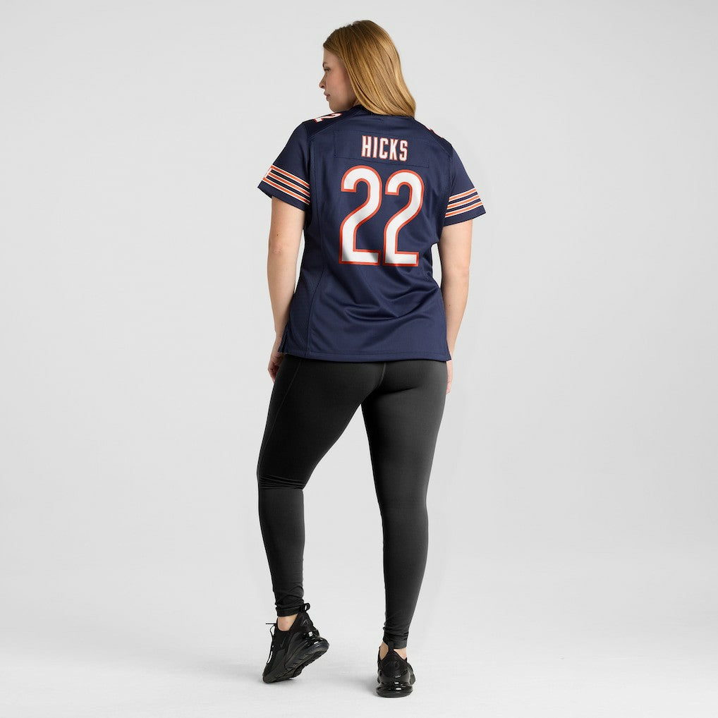 Chicago Bears Nike Elijah Hicks  Women's Team Game Jersey