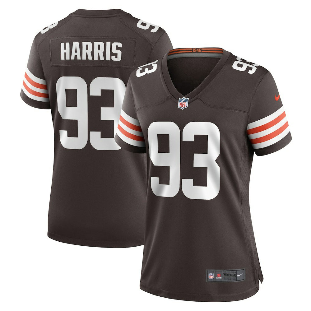 Cleveland Browns Nike Shelby Harris  Women's Team Game Jersey