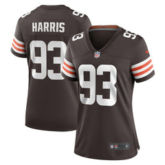 Cleveland Browns Nike Shelby Harris  Women's Team Game Jersey