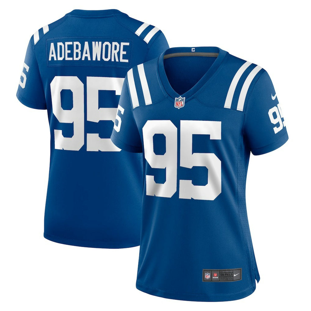 Indianapolis Colts Nike Adetomiwa Adebawore  Women's Team Game Jersey