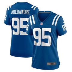 Indianapolis Colts Nike Adetomiwa Adebawore  Women's Team Game Jersey
