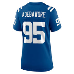 Indianapolis Colts Nike Adetomiwa Adebawore  Women's Team Game Jersey