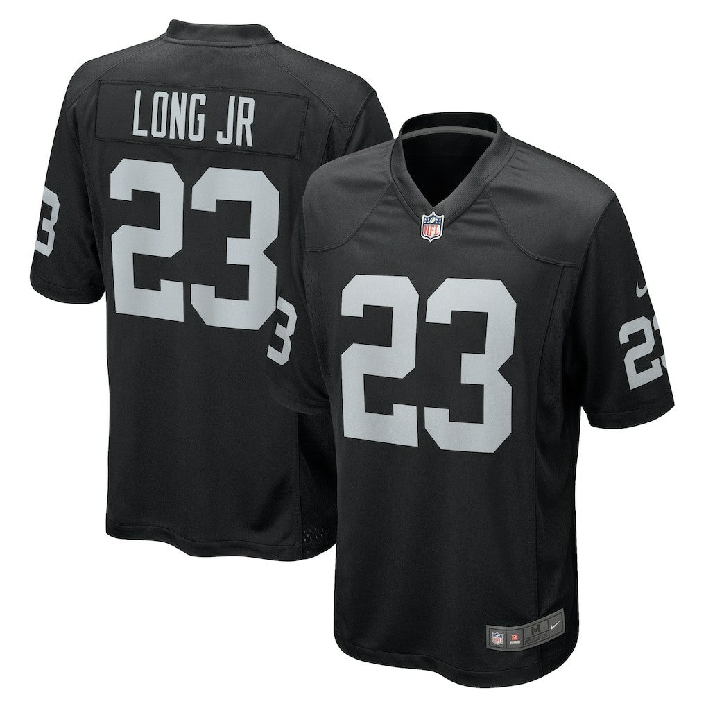 Las Vegas Raiders Nike David Long Jr.  Team Game Jersey