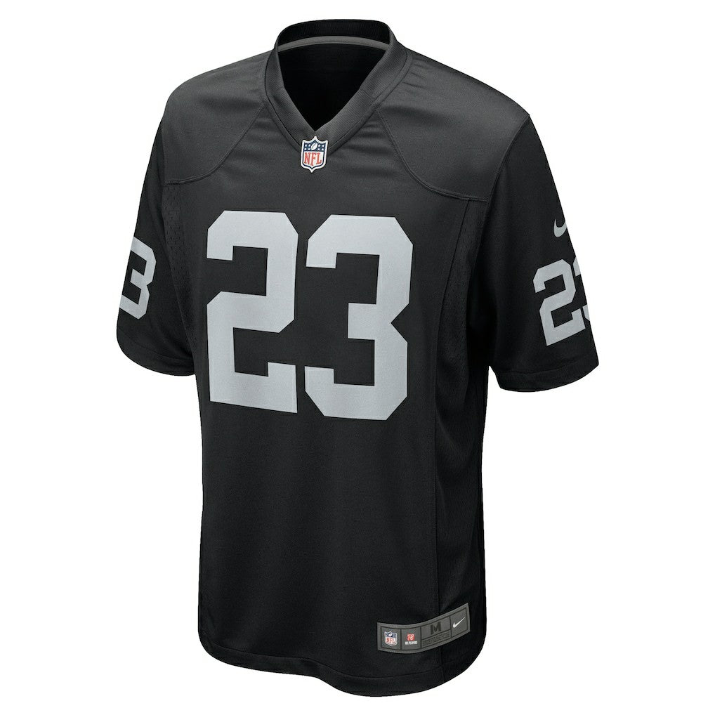 Las Vegas Raiders Nike David Long Jr.  Team Game Jersey