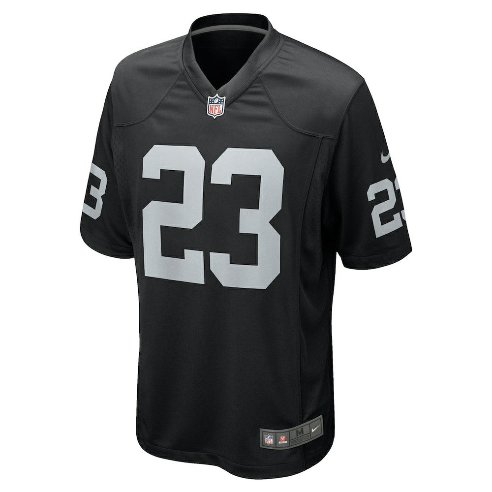 Las Vegas Raiders Nike David Long Jr.  Team Game Jersey