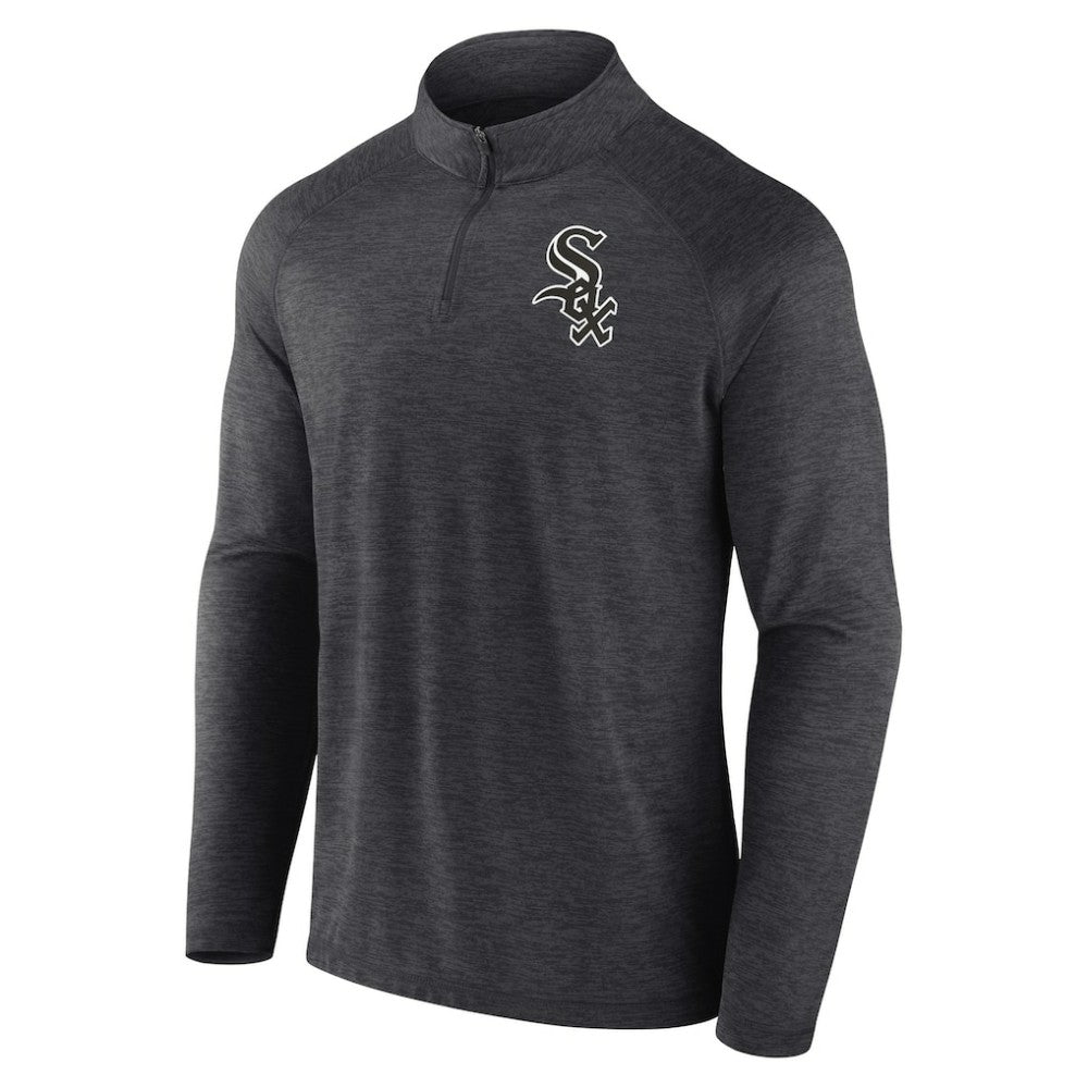 Chicago White Sox Profile Big & Tall Raglan Quarter-Zip Top | MLB On Sale