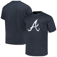 Atlanta Braves Profile Big & Tall Weathered Logo T-Shirt | MLB Online