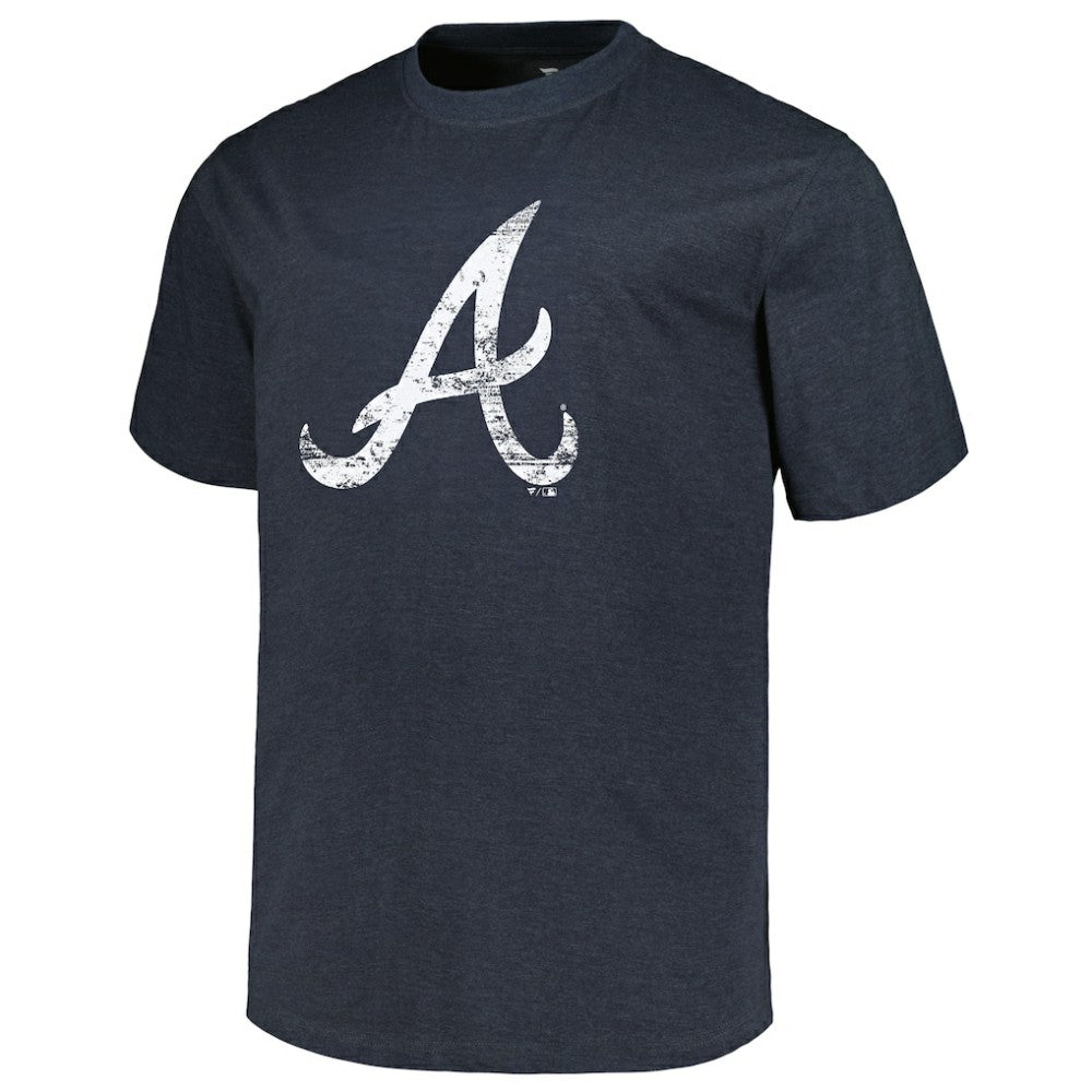 Atlanta Braves Profile Big & Tall Weathered Logo T-Shirt | MLB Online