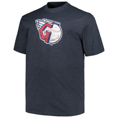 Cleveland Guardians Profile Big & Tall Weathered Logo T-Shirt | MLB New
