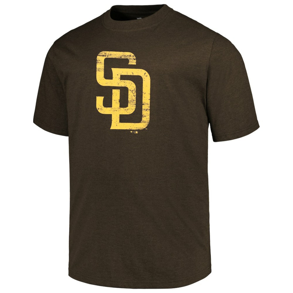San Diego Padres Profile Big & Tall Weathered Logo T-Shirt | MLB US