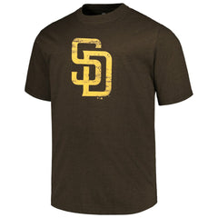 San Diego Padres Profile Big & Tall Weathered Logo T-Shirt | MLB US